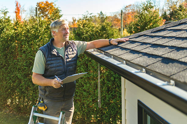 Professional Hail Damage Roof Repair technician working in Park Forest, IL